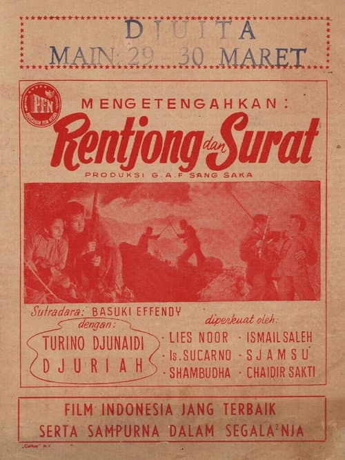 Постер: Rentjong dan Surat