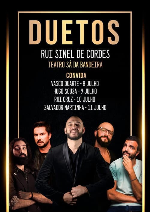 Постер: Rui Sinel de Cordes: Duetos