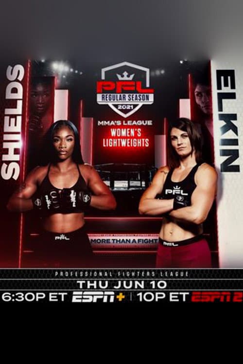 Постер: PFL 2021 #4: Regular Season - Shields vs. Elkin
