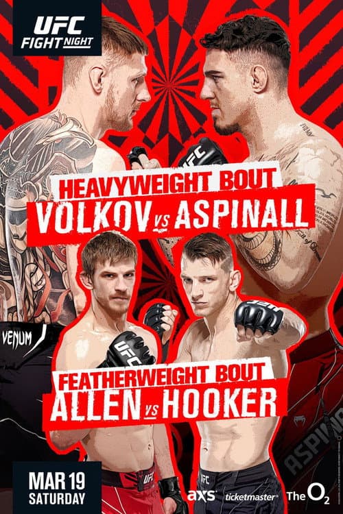 Постер: UFC Fight Night 204: Volkov vs. Aspinall