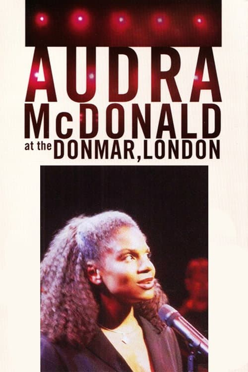 Постер: Audra McDonald at the Donmar, London