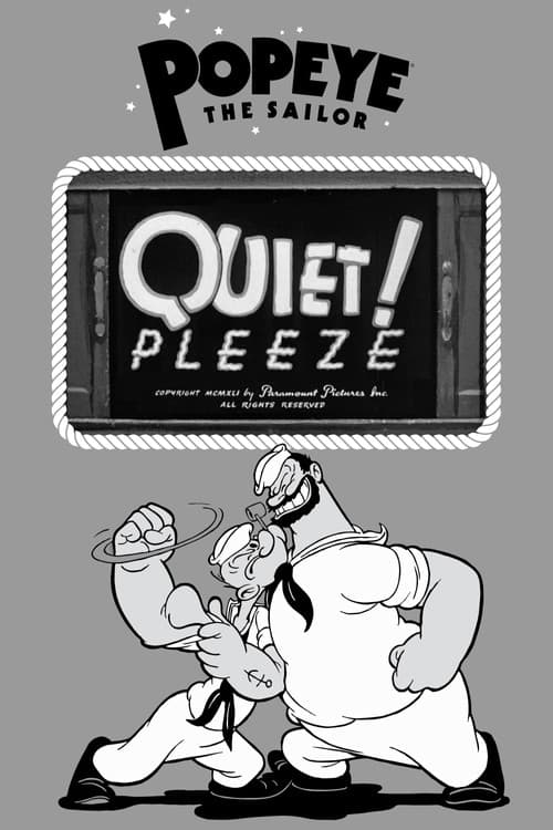 Постер: Quiet! Pleeze