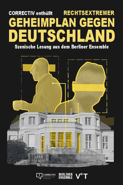Постер: CORRECTIV enthüllt: Rechtsextremer Geheimplan gegen Deutschland