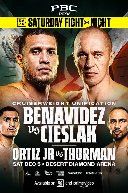 Постер: David Benavidez vs. Michal Cieslak