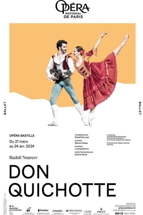 Постер: Don Quichotte, à l'Opéra Bastille