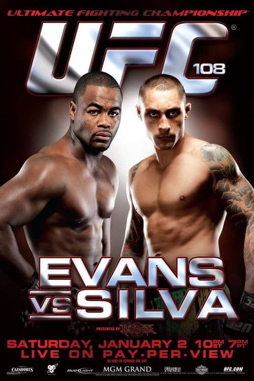 Постер: UFC 108: Evans vs. Silva