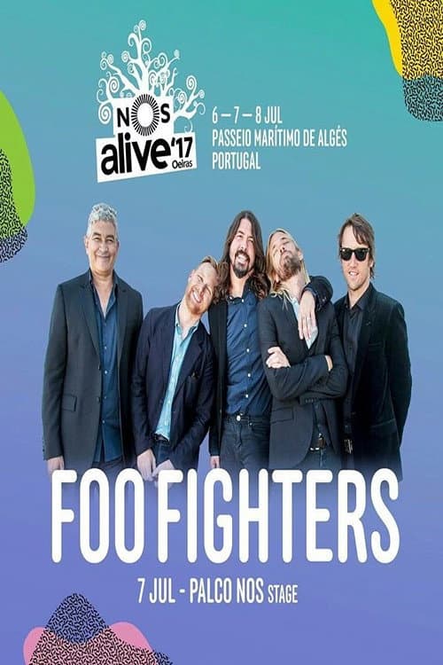 Постер: Foo Fighters - NOS Alive 2017