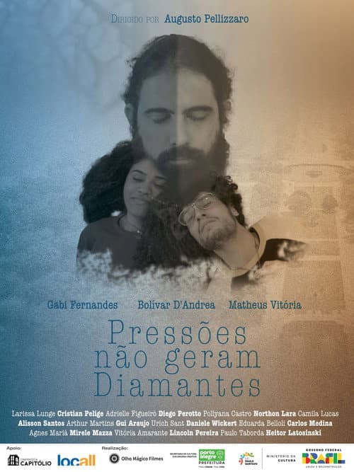 Постер: Pressões não geram diamantes