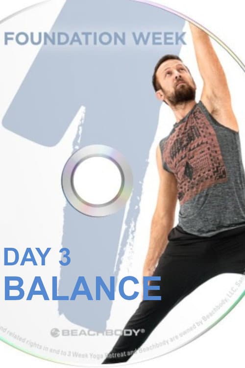 Постер: 3 Weeks Yoga Retreat - Week 1 Foundation - Day 3 Balance
