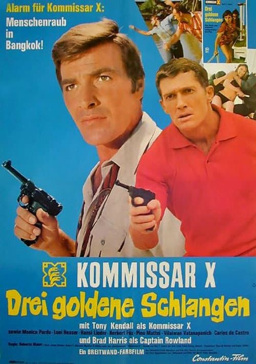 Постер: Kommissar X - Drei goldene Schlangen