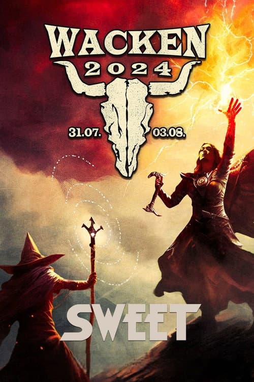 Постер: Sweet - Live at Wacken Open Air 2024