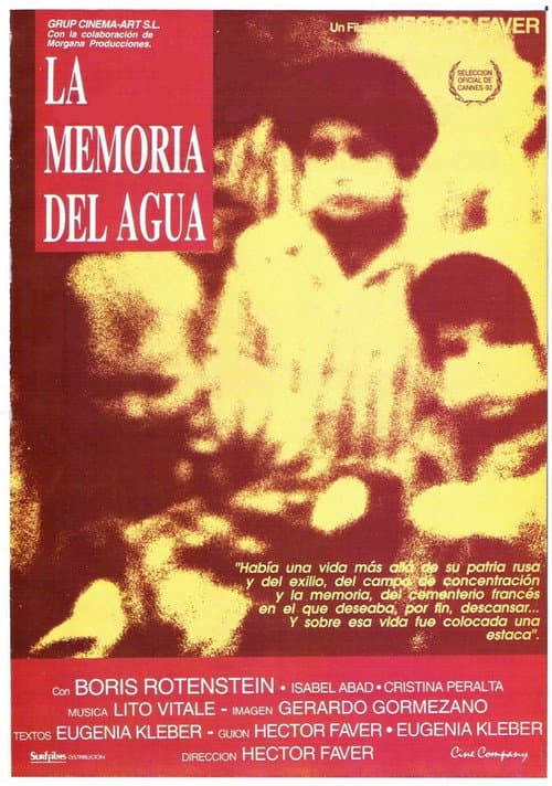 Постер: La memoria del agua