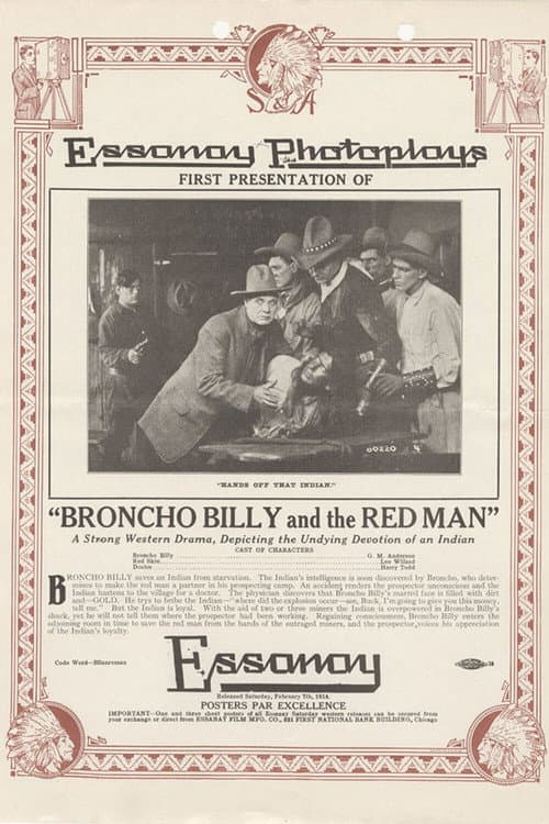 Постер: Broncho Billy and the Red Man