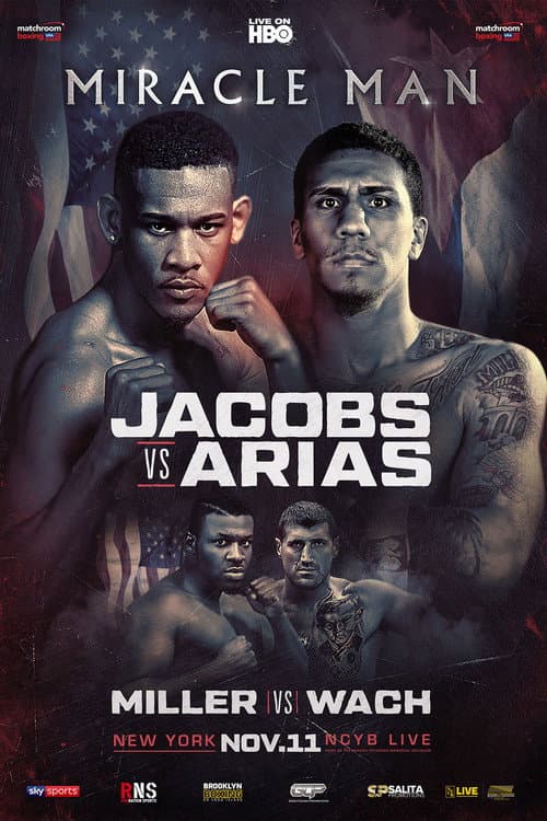 Постер: Daniel Jacobs vs. Luis Arias