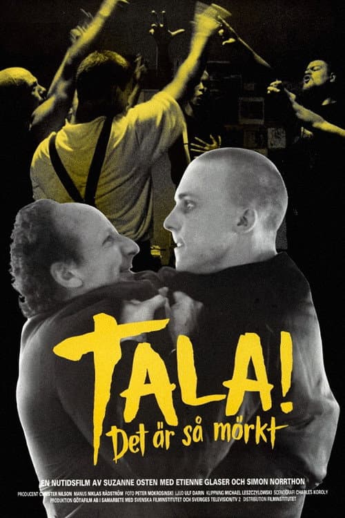 Постер: Tala! Det är så mörkt