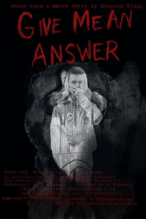 Постер: Give Me an Answer