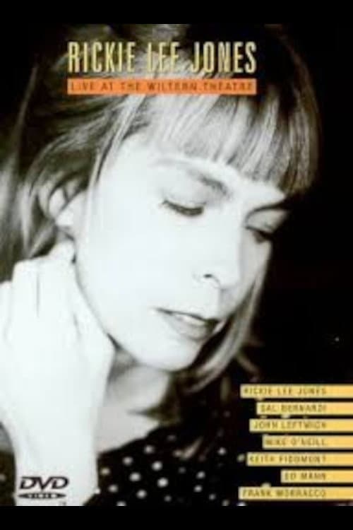 Постер: Rickie Lee Jones – Live At The Wiltern Theatre