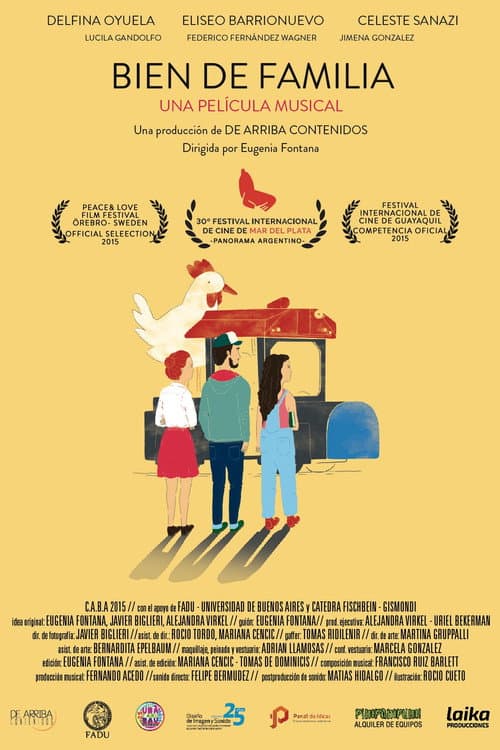 Постер: Bien de Familia, una película musical