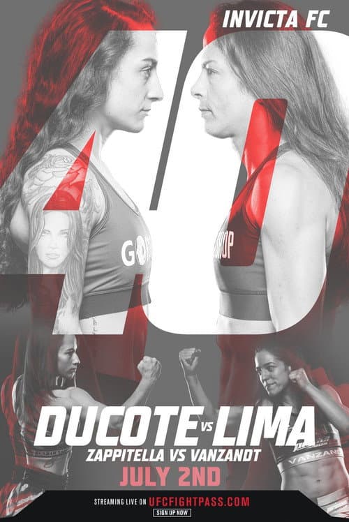 Постер: Invicta FC 40: Ducote vs Lima