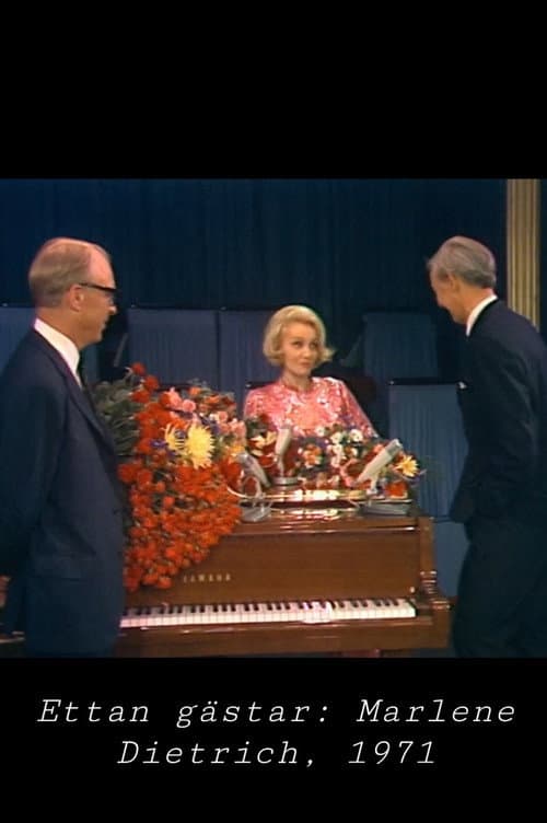 Постер: Ettan gästar: Marlene Dietrich