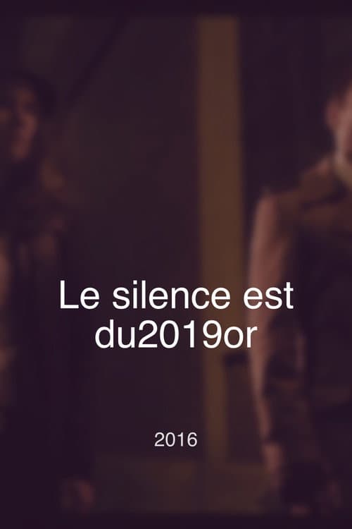 Постер: Le silence est d'or