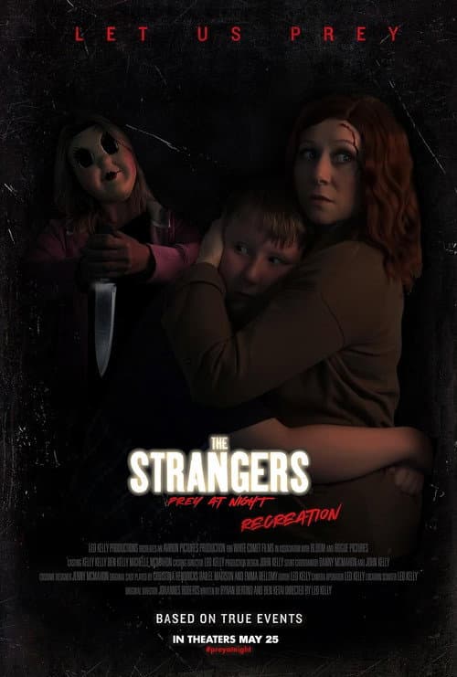 Постер: The Strangers Prey at Night: Recreation