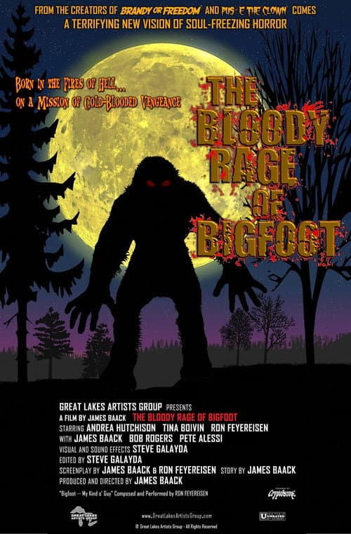 Постер: Bloody Rage of Bigfoot