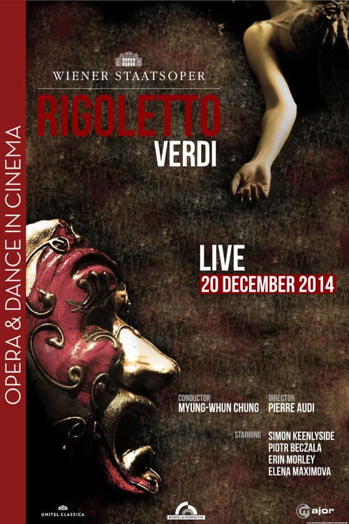 Постер: Rigoletto (Verdi) - Wiener Staatsoper