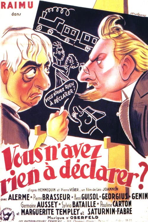 Постер: Vous n'avez rien à déclarer ?