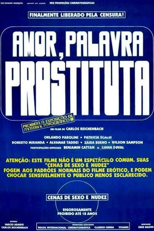 Постер: Amor, Palavra Prostituta