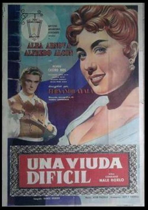 Постер: Una viuda difícil