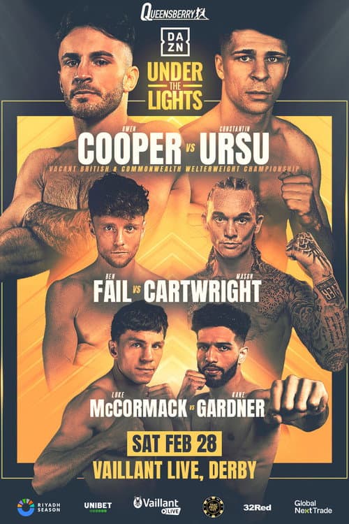 Постер: Owen Cooper vs. Constantin Ursu