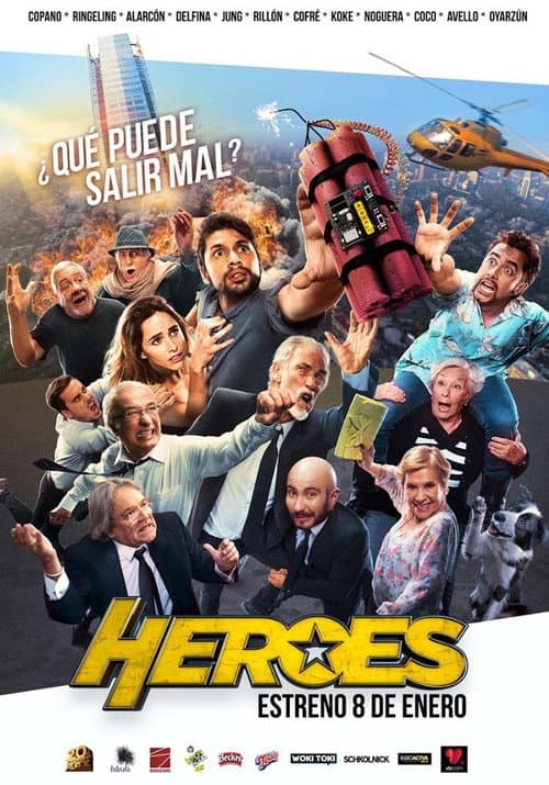 Постер: Héroes, el asilo contra la opresión