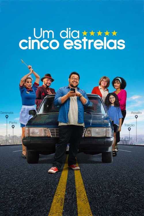 Постер: Um Dia Cinco Estrelas
