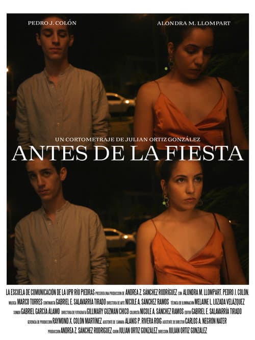 Постер: Antes de la fiesta