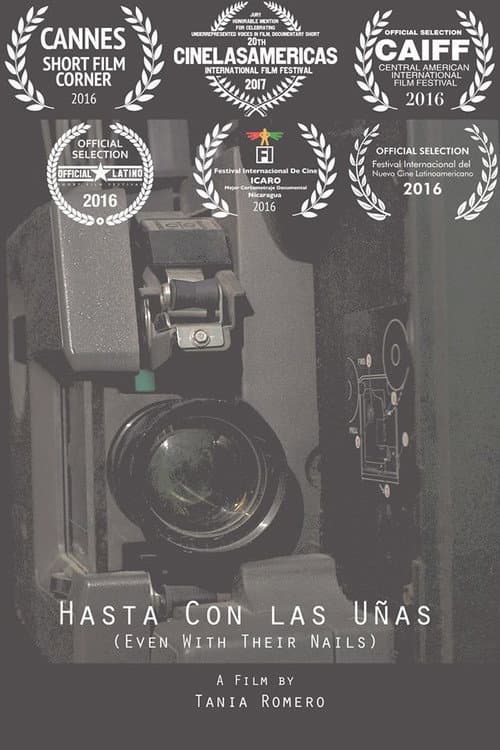 Постер: Hasta con las uñas: Mujeres cineastas de Nicaragua