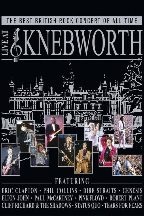 Постер: The Best British Rock Concert of All Time, Live at Knebworth
