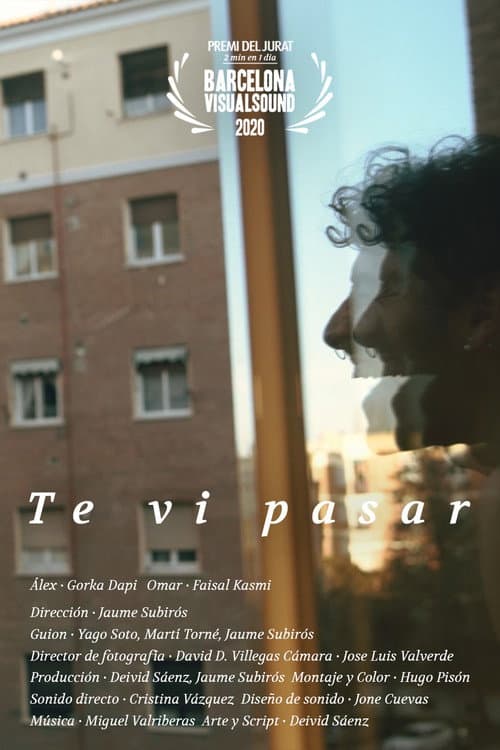 Постер: Te vi pasar