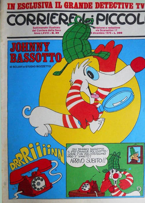 Постер: Johnny Bassotto (SIGLA TV "ANTEPRIMA DI CHI?")
