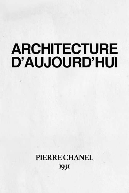 Постер: L'Architecture d'Aujourd'hui