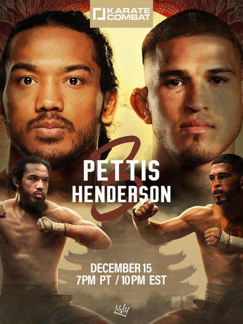 Постер: Karate Combat 43: Pettis vs. Henderson