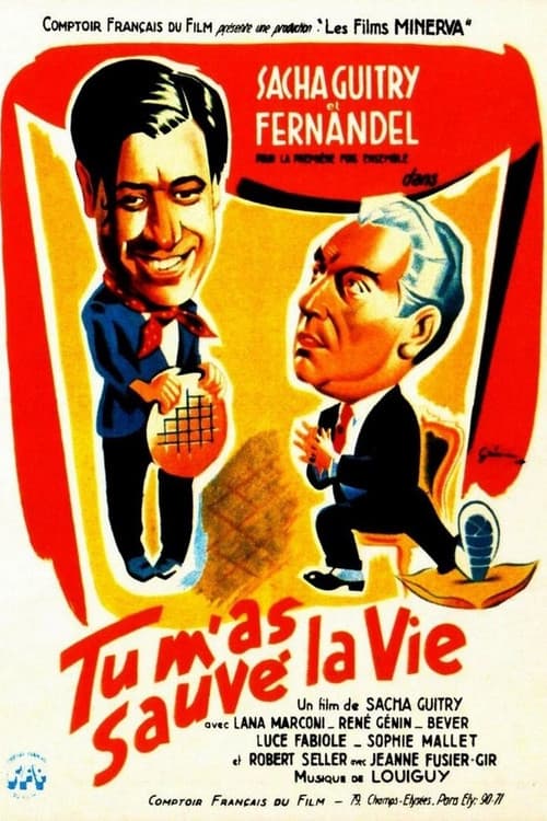 Постер: Tu m'as sauvé la vie