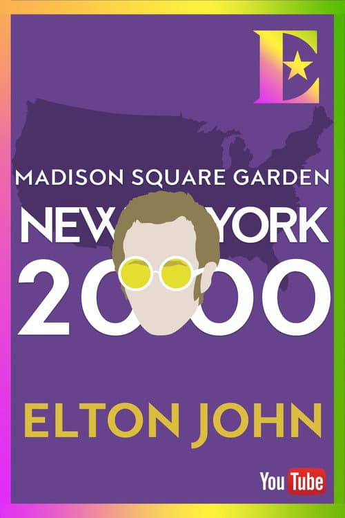 Постер: Elton John - Madison Square Garden