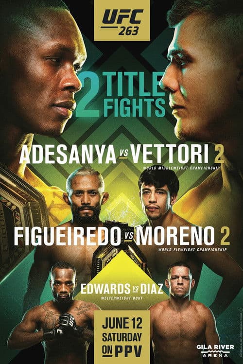 Постер: UFC 263: Adesanya vs. Vettori 2
