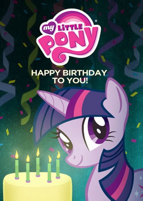 Постер: My Little Pony: Happy Birthday to You!