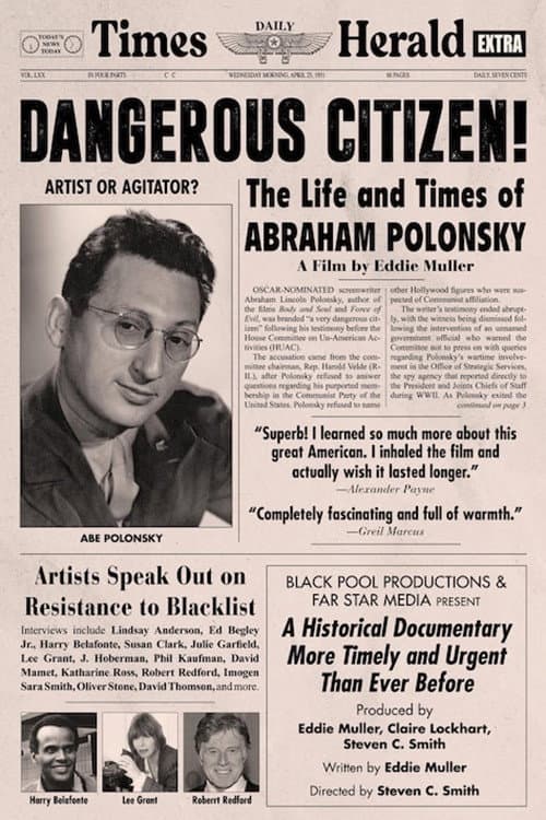 Постер: Dangerous Citizen: The Life and Times of Abraham Polonsky