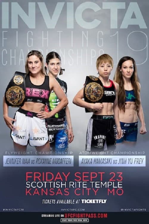 Постер: Invicta FC 19: Maia vs. Modafferi