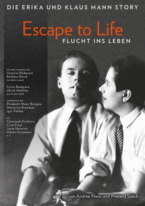 Постер: Escape to Life: The Erika and Klaus Mann Story