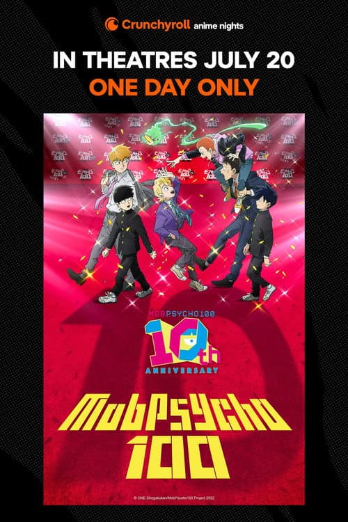 Постер: Crunchyroll Anime Nights - Mob Psycho 100