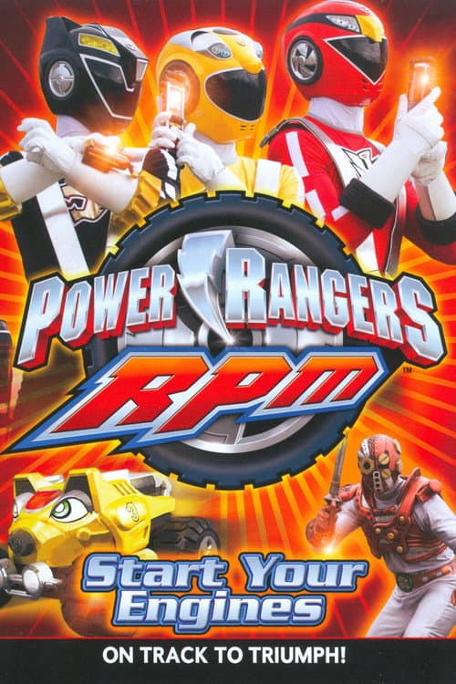 Постер: Power Rangers RPM: Start Your Engines